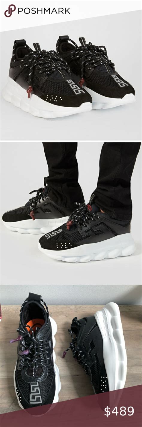 versace chain reaction laces|Versace chain reaction sale.